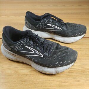 Brooks Shoes Men's Size 12 D Glycerin 20 Black Mesh Running Athletic 1103821D059